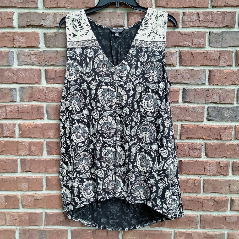 Lucky Brand LA Paisley Southern Tank